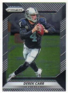 2016 Panini Prizm #16 DEREK CARR Oakland Raiders NFL Football Card - Picture 1 of 1