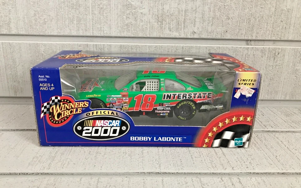 2000 Winner's Circle #18 BOBBY LABONTE Pontiac Grand Prix 1:24 Die-Cast SEALED - Image 1 of 4