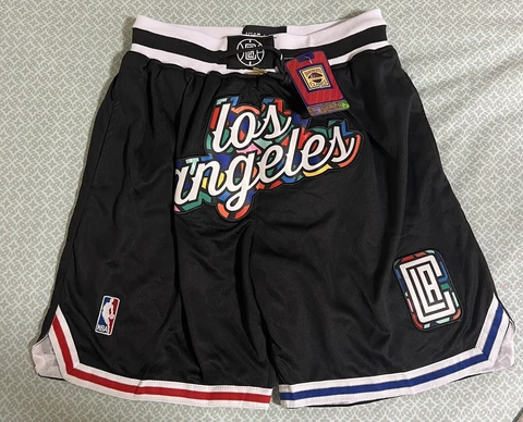 Los Angeles Clippers Just Don Basketball Shorts Size M Kawhi Leonard&Paul George Cover