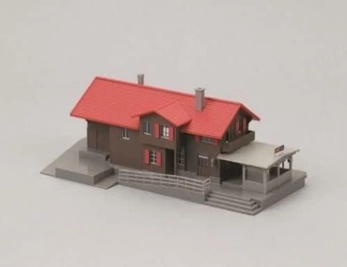 KATO N scale Structure Alpine Glacier Express Swiss Station Building 23-245A - Image 1 of 1
