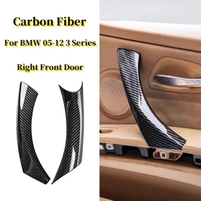 Right Inner Door Panel Handle Outer Trim Cover For 2004-2012 BMW E90 328i 335i   Foto 1 de 4