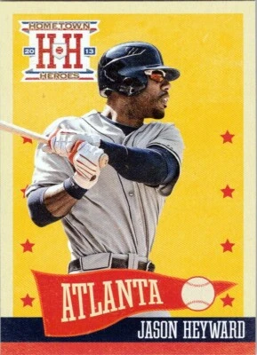 Hometown Heroes #209 2013 Jason Heyward Atlanta Braves Foto 1 de 2
