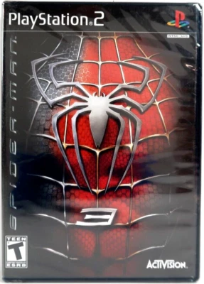 Spider-Man 3 (Sony PlayStation 2, 2007) Brand New Black Label Sealed Dimple - Image 1 of 3
