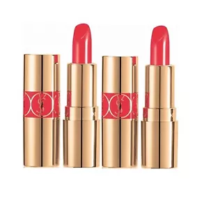 2 X YSL Yves Saint Laurent Rouge A Levres No 45 Mini Lipstick 2-Pc Travel Set - Picture 1 of 3