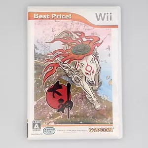 Okami Best Price 2010 Nintendo Wii CAPCOM Ready at Dawn Nature Adventure - Picture 1 of 24