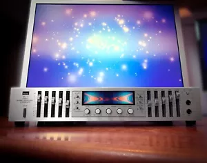 SANSUI RG-7 🌈RaRe🌈 Vintage Stereo Graphic Equalizer - Picture 1 of 5