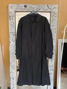 Gabardina Herno 90S negra clara vintage - Imagen 1 de 13