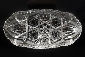 EAPG Imperial Glass 466 NUCUT Celery Tray 11"   1911 - Picture 1 of 10