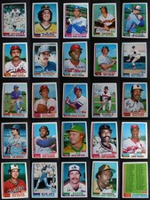 1982 Topps Baseball Traded Complete Your Set Baseball Cards You U Pick From List