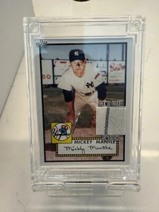 2024 Jersey Fusion - Mickey Mantle Game Used Swatch 1961 World Series Hose - Bild 1 von 2