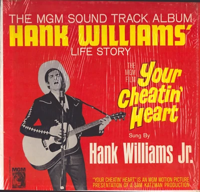 1964 your Cheatin' Heart Movie Hank Williams Jr. Soundtrack MGM Records ST-90411 - Image 1 of 3