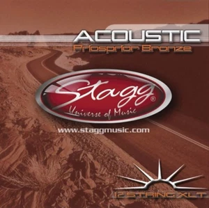 Stagg AC-12ST-PH Phosphor Bronze String SET For 12-String Guitar [EU stock] - Picture 1 of 1