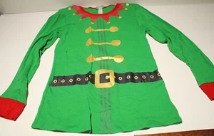 Wondershop Mujer Talla PEQUEÑA Pijama Top Manga Larga Elfo Vacaciones de Navidad - Imagen 1 de 5