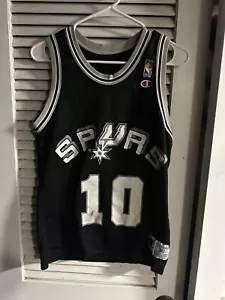 DENNIS RODMAN SAN ANTONIO SPURS BASKETBALL JERSEY CHAMPION SIZE 36 - Picture 1 of 6