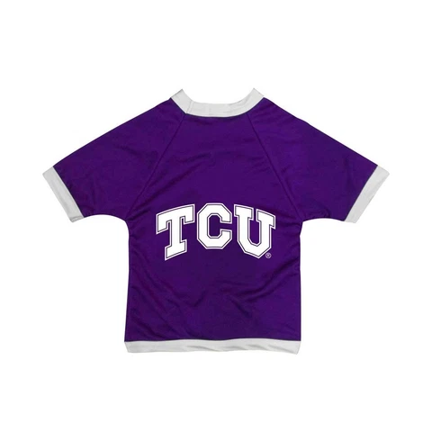 NCAA TCU Horned Frogs Athletic Mesh Dog Jersey XX-Large Cover