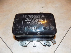 Regulador vintage American Bosch 6V 40amp RGR 640H105 positivo negativo tierra - Imagen 1 de 3