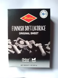 (13,45/kg) HALVA Original Finnisches Soft Licorice, 200g - Bild 1 von 2