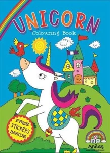 Unicorn Colouring Book - Picture 1 of 2