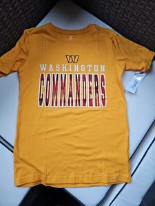 NFL Washington Commanders Youth Large 12/14 T Shirt New With Tags - Picture 1 of 7