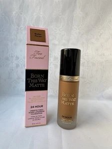 Too Faced Born This Way Matte Longwear Liquid Foundation - Butter Pecan 1oz/30ml - Picture 1 of 5