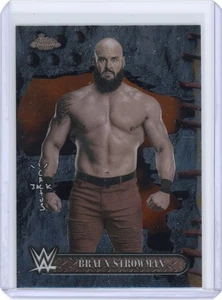 2025 Topps Chrome Cactus Jack WWE Wrestling #68 Braun Strowman Card - Foto 1 di 2
