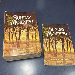 Lot of 19 Christian Choir Books “Sunday Morning” + 1 Spiral Bound Edition - Picture 1 of 9