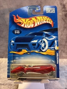 Vintage Hot Wheels 2000 PHANTASTIQUE Red Silver bx132-5 - Picture 1 of 5