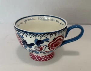 "Frozen" Disney Theatergruppe Musical 2019 Rose Maling Sammeltasse Vintage - Bild 1 von 6