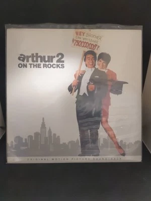 Arthur 2 On The Rocks [1988] Vinyl LP Synth Pop Soundtrack A&M Records Rare - Image 1 of 2
