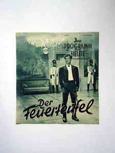 Der Feuerteufel - Luis Trenker - Programm von Heute - PvH 549 ungelocht (5/13) - Picture 1 of 1