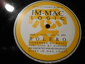 Im-Mac Logic - "Bolero / Logics Of Emotion / Two Takes" - 12" Single - Picture 1 of 2
