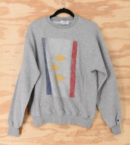 Dirty Coast New Orleans Flagge Champion Sweatshirt Herren Medium - Bild 1 von 16