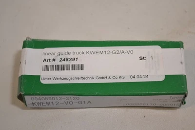 Camión guía lineal KWEN12-G2-A-V0 Foto 1 de 2