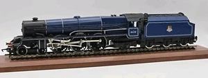 Hornby R037 OO Gauge Princess Class 4-6-2 Lady Patricia BR Blue 46210 Steam Loco - Picture 1 of 8