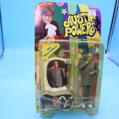 VINTAGE McFarlane 1999 Austin Power Action Figure | "DR. EVIL" | NIB YELLOWING Foto 1 de 4