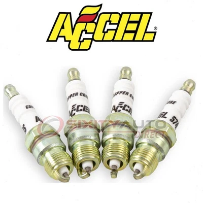 ACCEL Spark Plug for 1969-1971 Ford Country Squire 5.0L 7.0L V8 - Ignition jh - Image 1 of 4