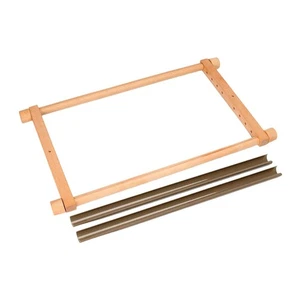 Scroll Frame Stitching Holder Adjustable Tapestry Scroll Frame Needlework Supply - Picture 1 of 6