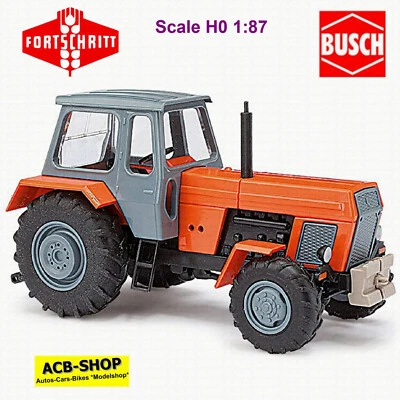 Trattore FORTSCHRITT Zt 303 Sonderlackierung Esibire 1:87 Busch 42833 - Immagine 1 di 2