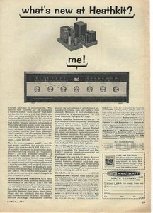 1964 Heathkit AR-13 Stereo FM Receiver Werbung/Benton Harbor, MI - Bild 1 von 1