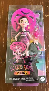 Monster High Scare-adise Island Draculaura Doll with Swimsuit, Sarong - NEW - Picture 1 of 2