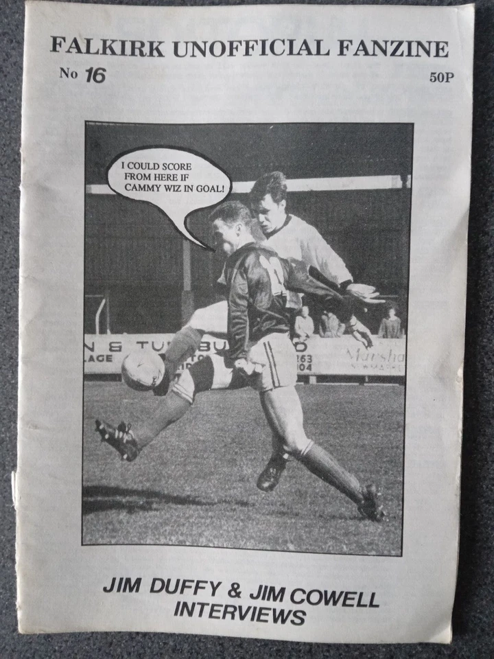 The Falkirk Unofficial Fanzine No. 16 ( Falkirk Football Club FC NOT Programme ) - Image 1 of 1