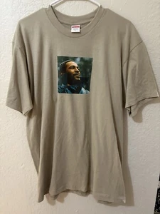 2018 Signature Logo T-Shirt Supreme Marvin Gaye Short Sleeve Men’s L - Picture 1 of 2
