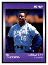 1988 Star Ad Cards Bo Jackson #NNO