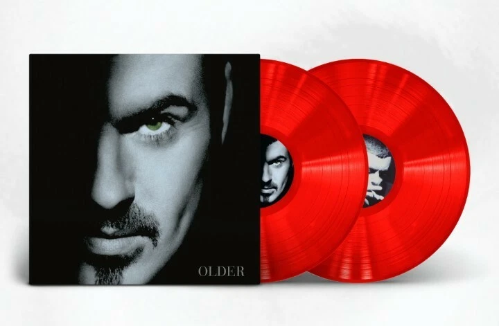 GEORGE MICHAEL OLDER RED VINYL LP LIMITED EDITION  - Image 1 of 1