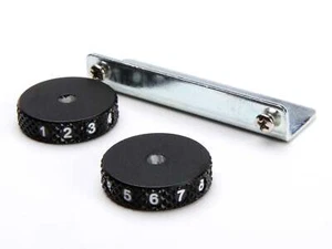 Perillas enrollables numeradas Music City Bridge con soporte para guardabarros, para Jaguar - Imagen 1 de 3