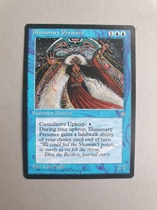 Illusionary Presence , MTG Ice Age (1995), Rare Blue Creature NM - Picture 1 of 2
