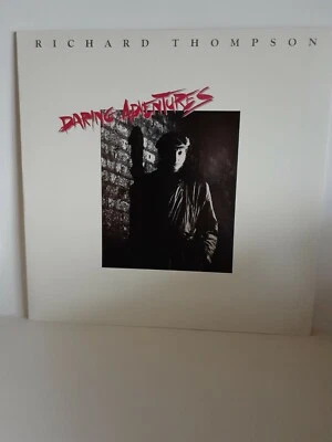 Vintage vinyl Richard Thompson Daring Adventures 1986 USA pressing N-mint - Image 1 of 4