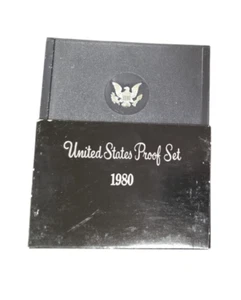 1980 United States Mint Clad Proof Coin Set - As Is - Picture 1 of 4