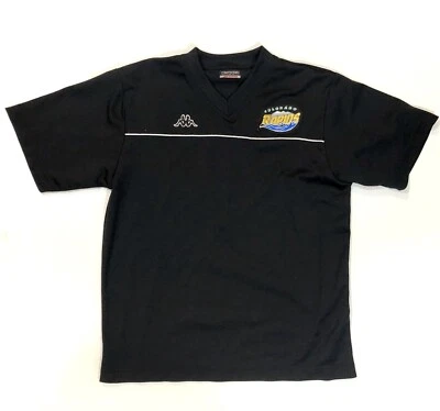 Винтажная футболка Kappa Colorado Rapids футбол с коротким рукавом черная средний размер - Изображение 1 из 3