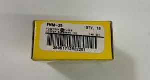 New Lot BUSSMANN FNM 25 250 Volts - Picture 1 of 2